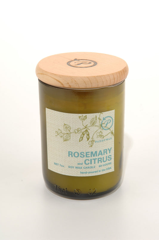 Rosemary & Citrus Eco Candle by paddywax at local housewares store Division IV in Philadelphia, Pennsylvania