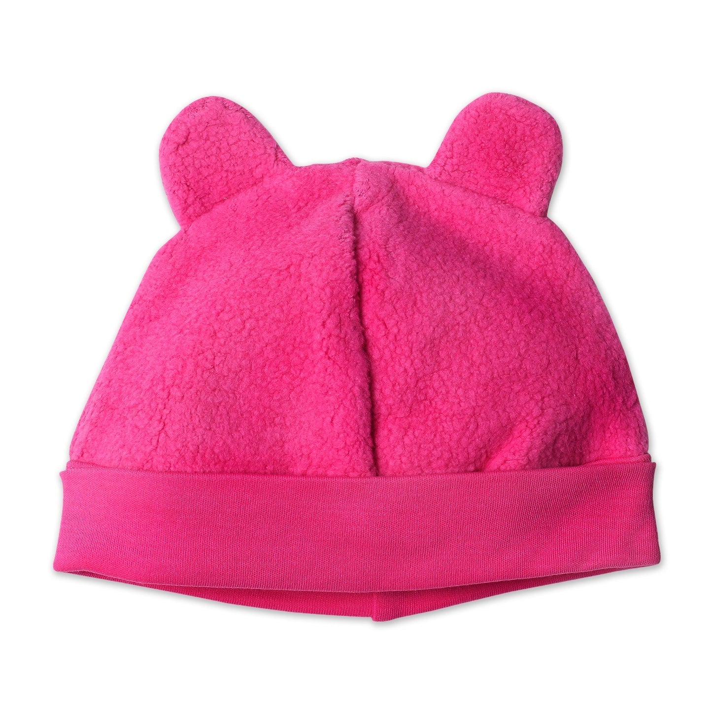 Fuchsia Cozie Fleece Hat