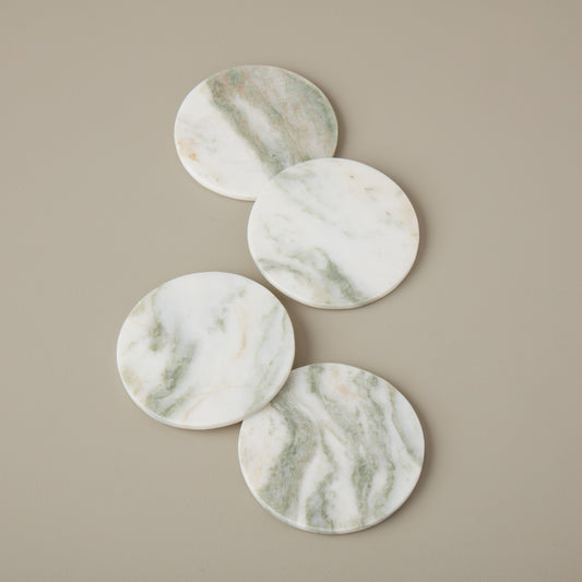 Round Onyx Marble Coasters