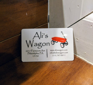 Ali’s Wagon Gift Card