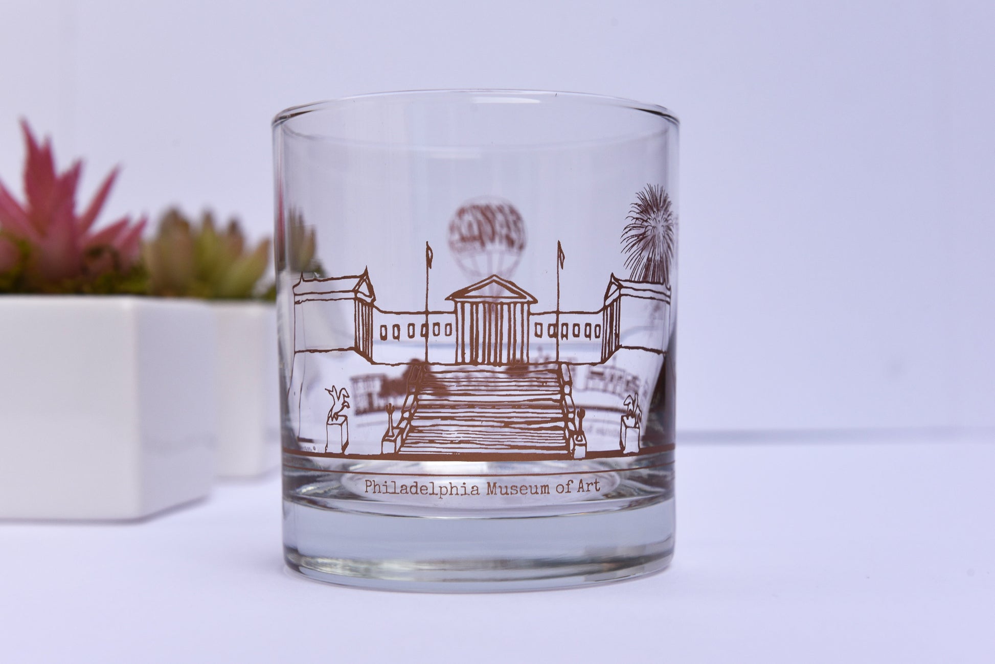 Philadelphia Skyline Rocks Glasses - Ali's Wagon