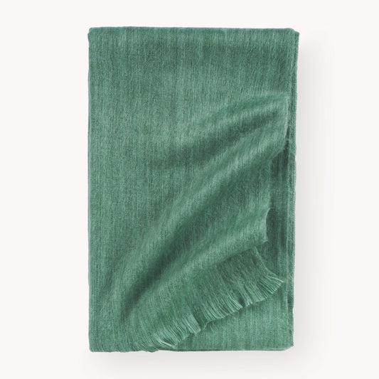 Heathered Sage Alpaca Throw