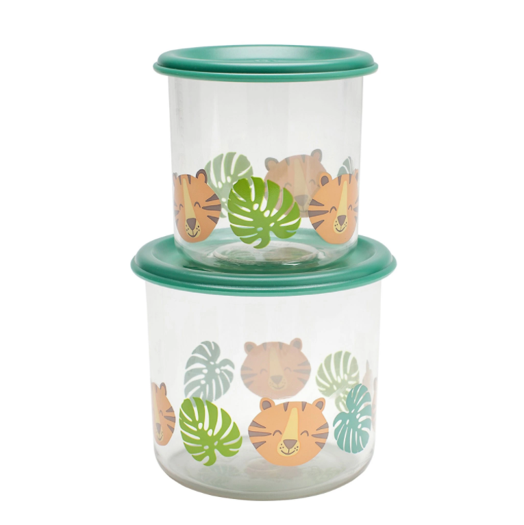 Tiger Good Lunch Snack Containers