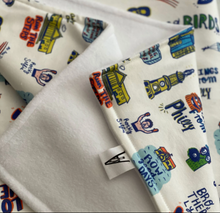 Load image into Gallery viewer, Philly Favorites Baby Blanket