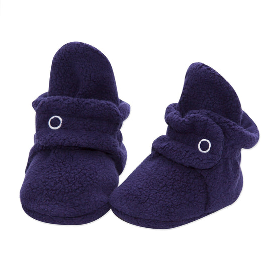 True Navy Cozie Fleece Bootie