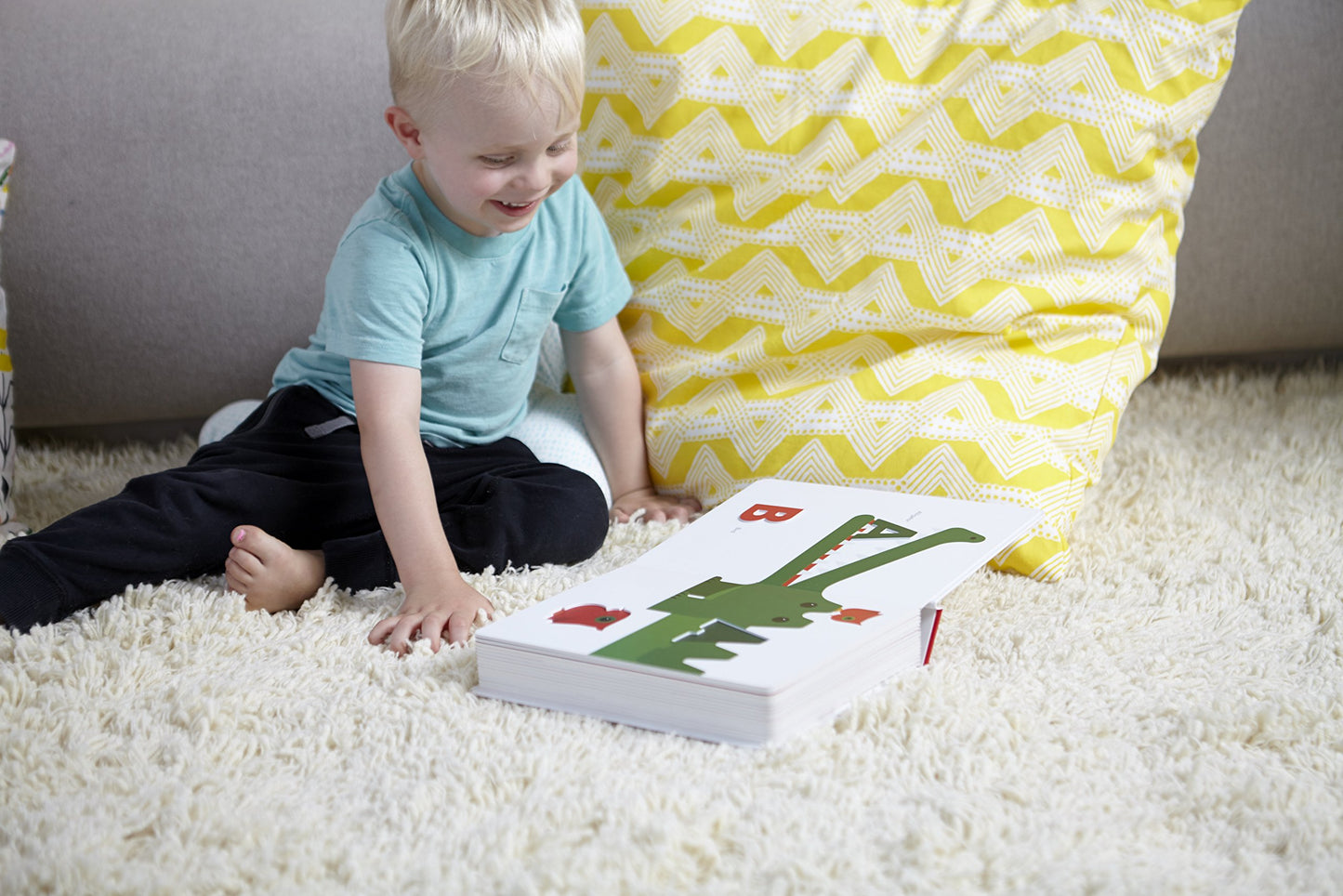 ABCs Touch Think Learn Board Book - Ali's Wagon