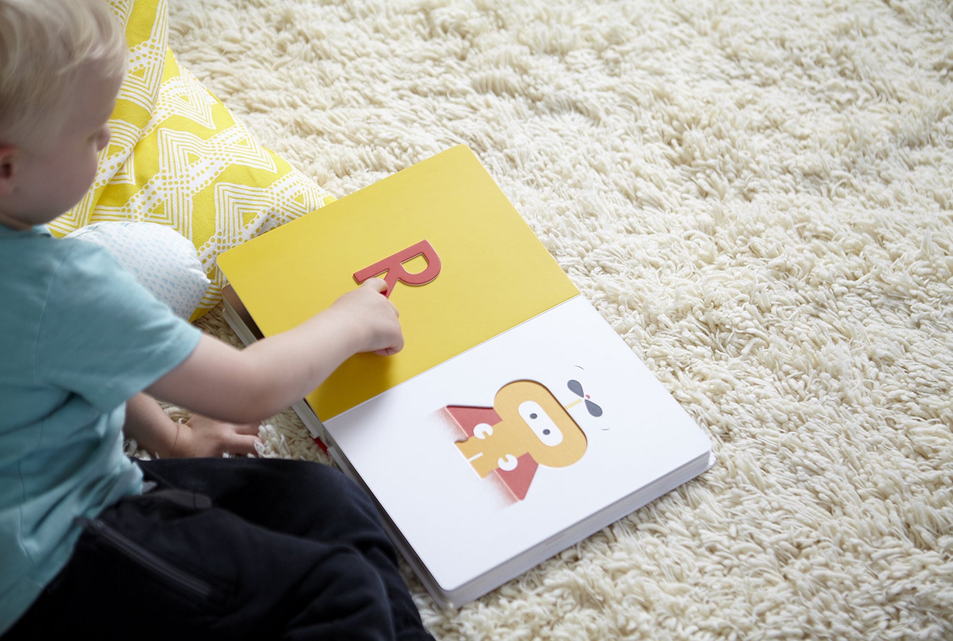 ABCs Touch Think Learn Board Book - Ali's Wagon