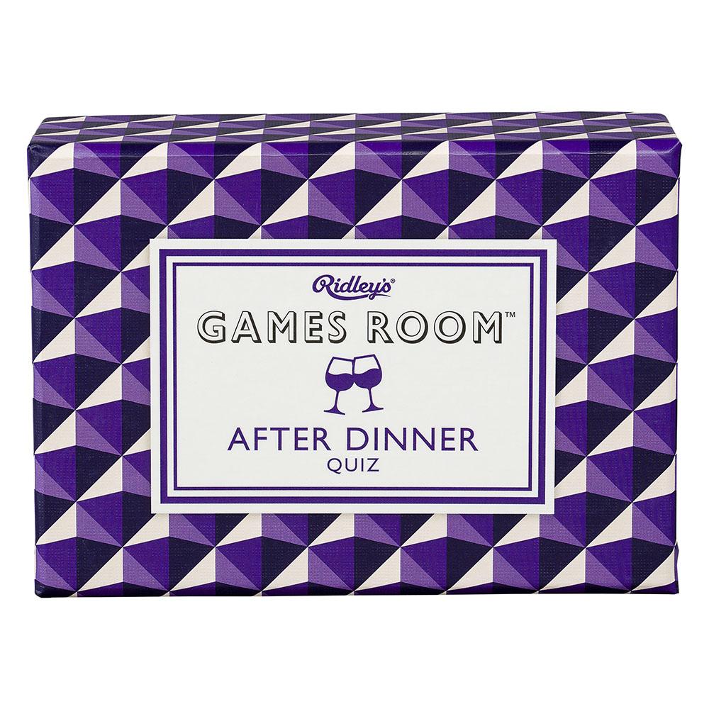 After Dinner Quiz Game Deck