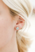 Load image into Gallery viewer, Amazonite Prong Stud Earrings