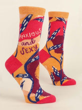 Load image into Gallery viewer, Anxious &amp; Sexy Crew Socks
