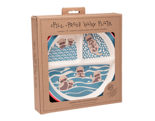 Baby Otter Divided Suction Plate