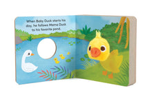 Load image into Gallery viewer, Baby Duck Finger Puppet Book