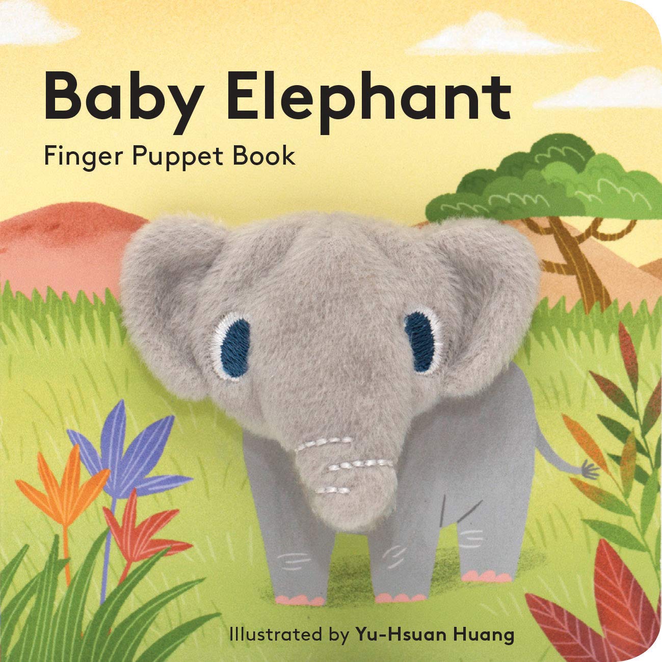 Baby Elephant Finger Puppet Book - Ali's Wagon
