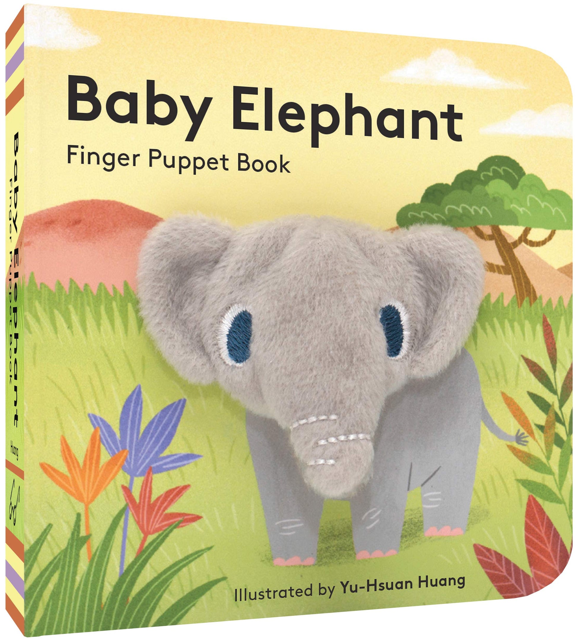 Baby Elephant Finger Puppet Book - Ali's Wagon