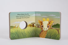 Load image into Gallery viewer, Baby Giraffe Finger Puppet Book