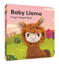 Load image into Gallery viewer, Baby Llama Finger Puppet Book
