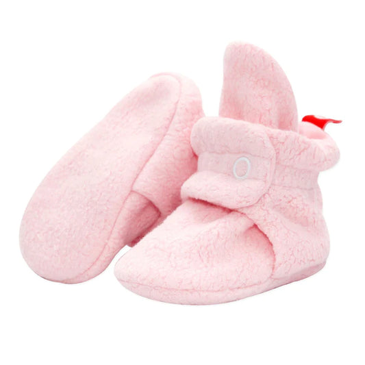 Light Pink Cozie Fleece Bootie