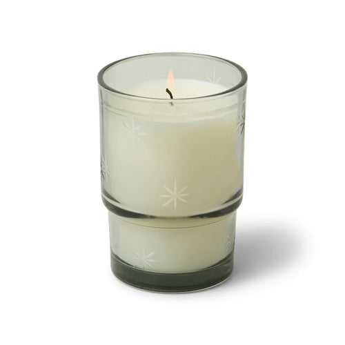Balsam & Fir Etched Glass Candle