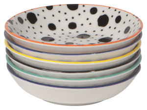 Yellow Triangles Dip Bowl