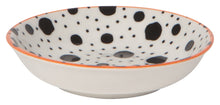 Load image into Gallery viewer, Black Splatter Dots Dip Bowl