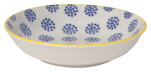 Blue & Yellow Dip Bowl