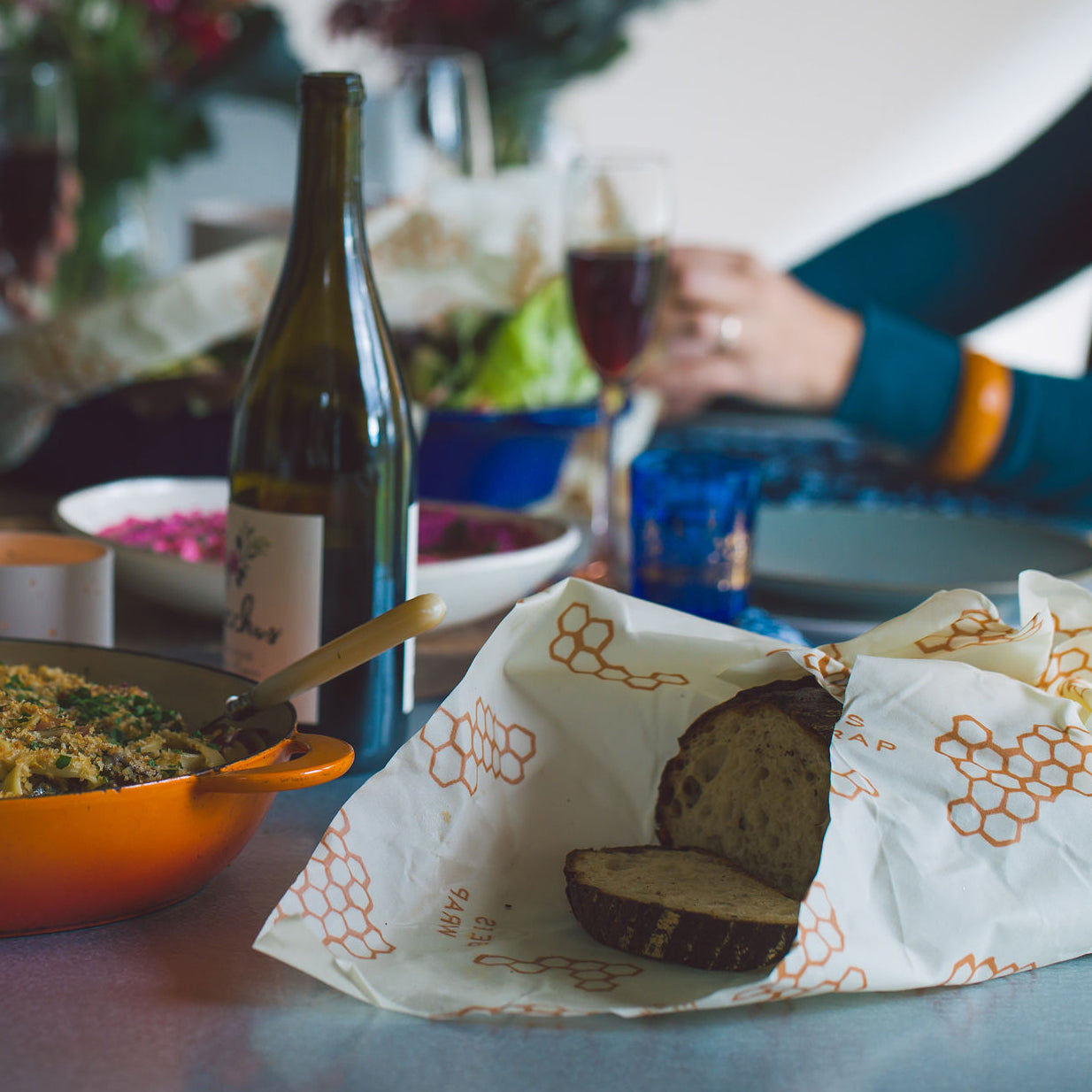 Honeycomb Bread Bee's Wrap