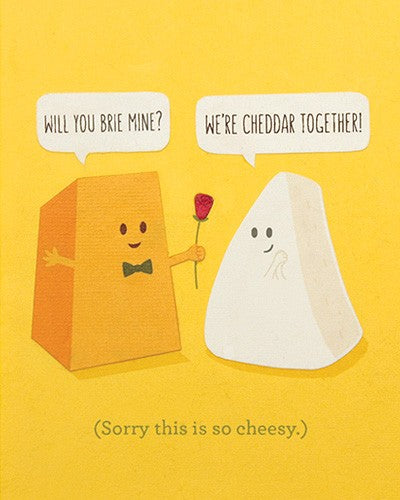 Will You Brie Mine? Card