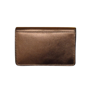 Bronze Envelope Business Card Wallet