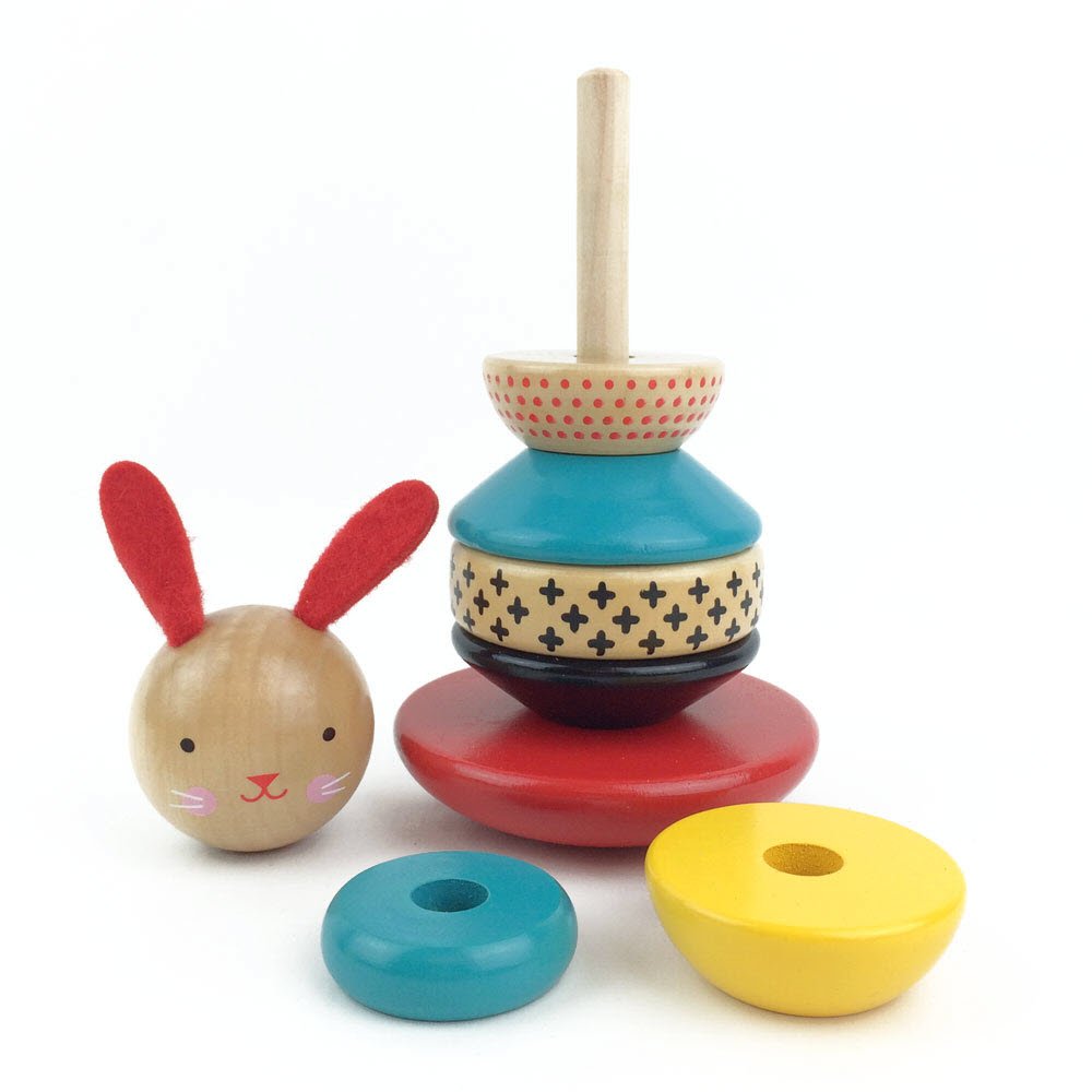 Bunny Wooden Stacking Toy