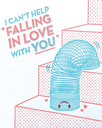 Can't Help Falling in Love Card