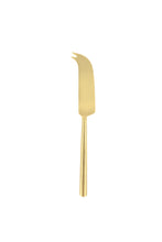 Load image into Gallery viewer, Matte Gold Cheese Knife