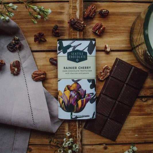 Rainier Cherry Dark Chocolate Truffle Bar