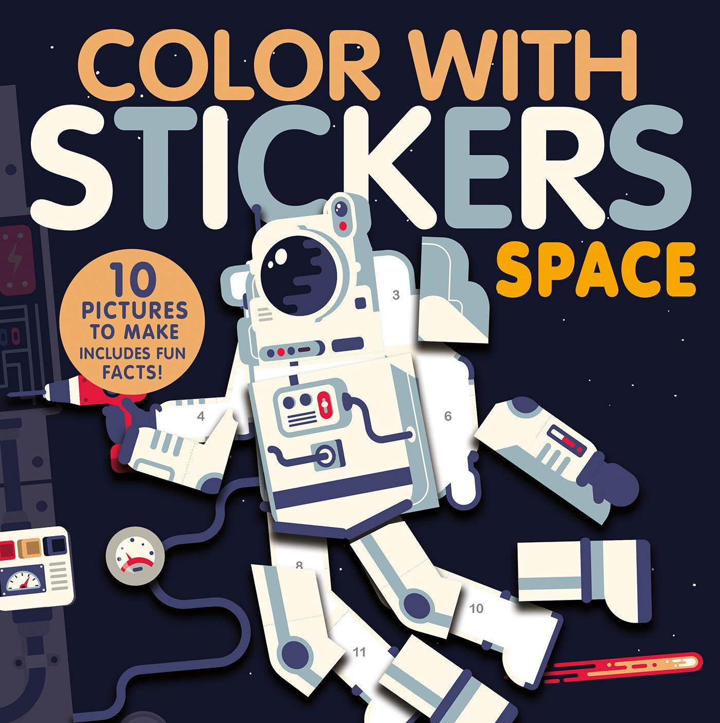 Space Color with Stickers