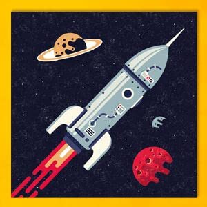 Space Color with Stickers