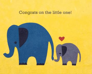 Congrats on the Little One Card