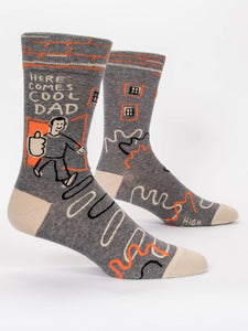 Here Comes Cool Dad Crew Socks