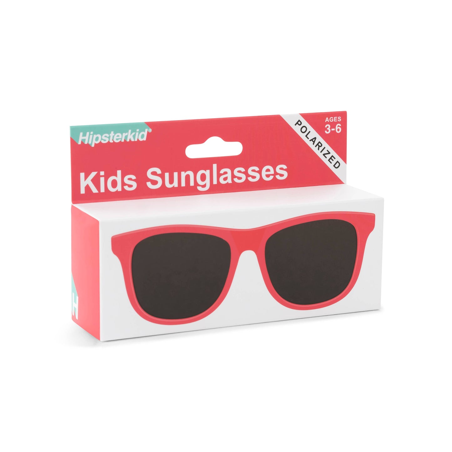 Coral Hipsterkid Sunglasses