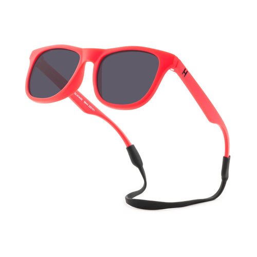 Coral Hipsterkid Sunglasses
