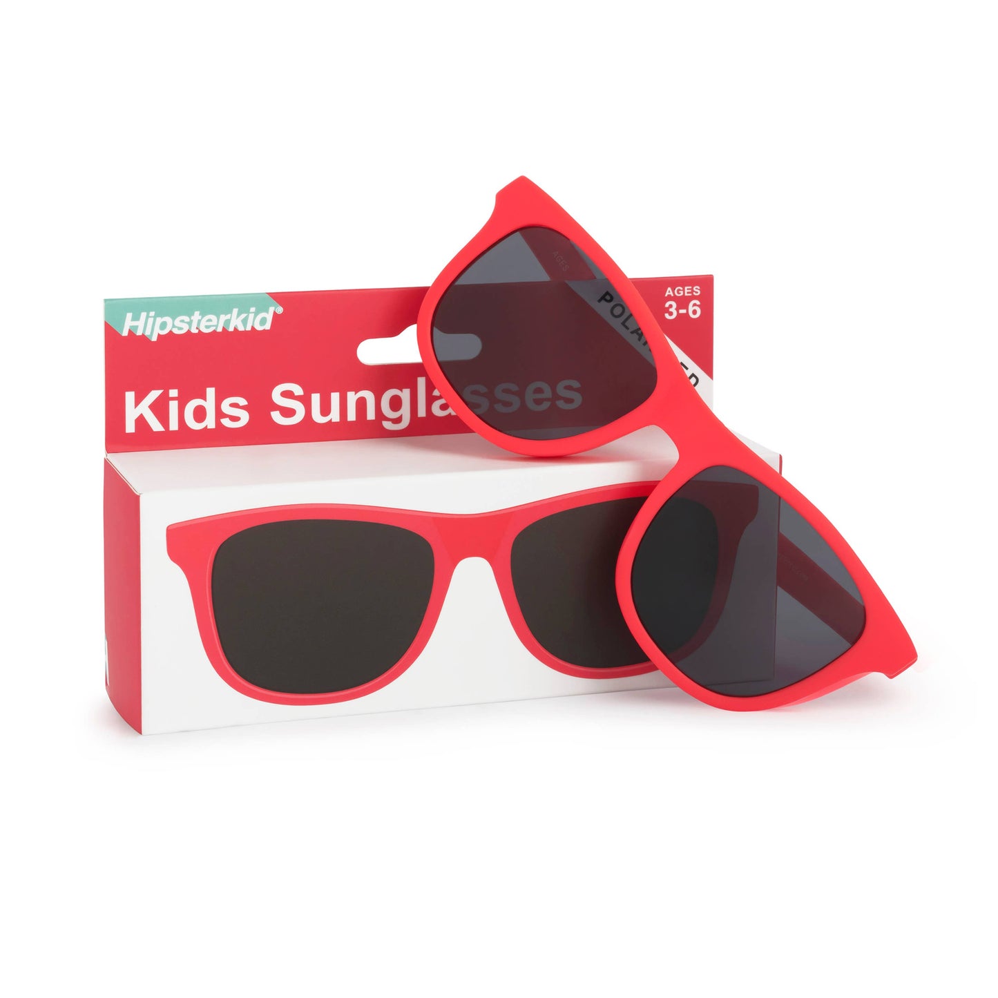 Coral Hipsterkid Sunglasses