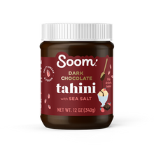 Load image into Gallery viewer, Dark Chocolate Sea Salt Tahini Spread