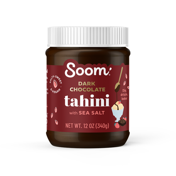 Dark Chocolate Sea Salt Tahini Spread