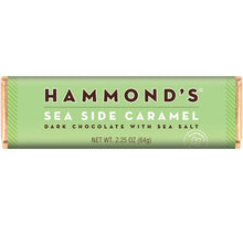 Load image into Gallery viewer, Sea Side Caramel Dark Chocolate Bar by Hammond&#39;s Candies at local Fairmount shop Ali&#39;s Wagon in Philadelphia, Pennsylvania