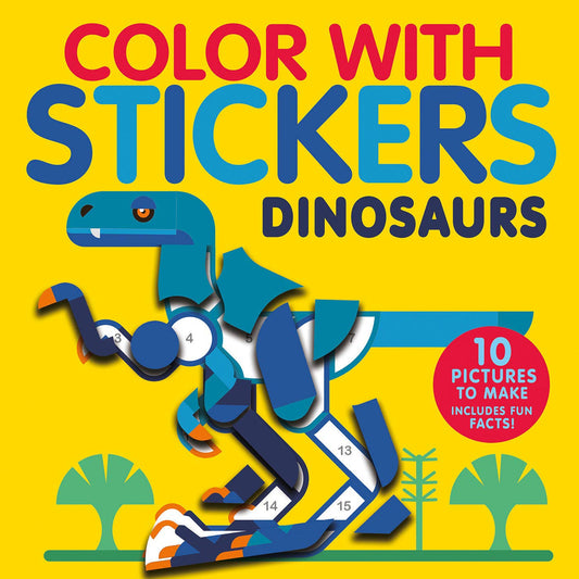 Dinosaur Color with Stickers