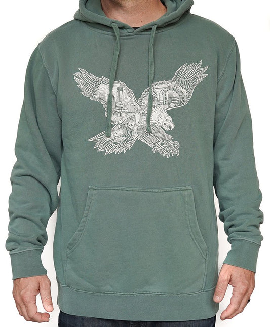 Eagles Skyline Hoodie