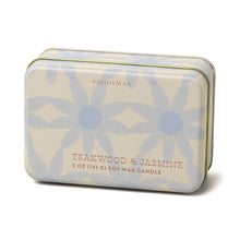 Load image into Gallery viewer, Teakwood &amp; Jasmine Everyday Candle Tin