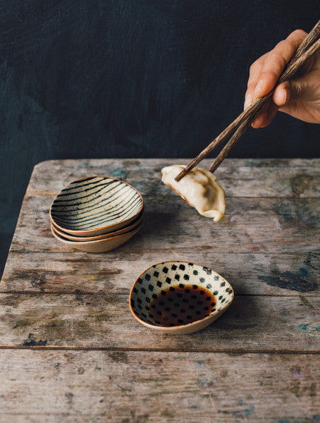 Striped Element Dip Bowl