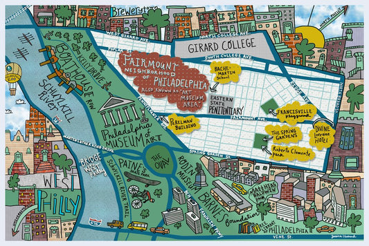 Fairmount Neighborhood Map