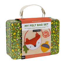 Load image into Gallery viewer, DIY Woodland Fox Felt Bag Set