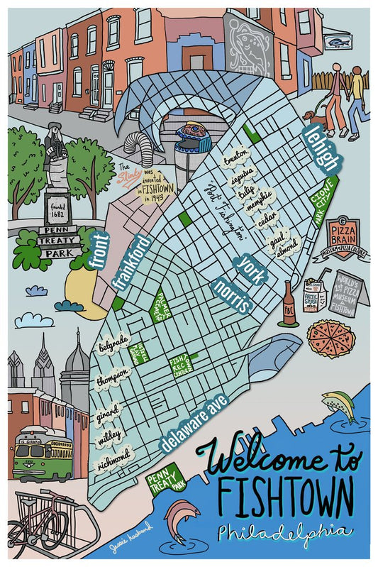 Fishtown Neighborhood Map