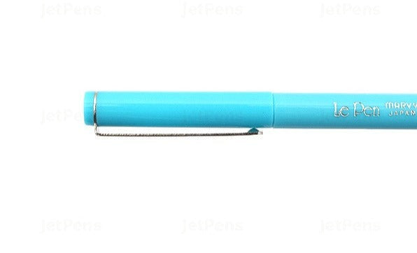 Fluorescent Blue Fine Tip Le Pen